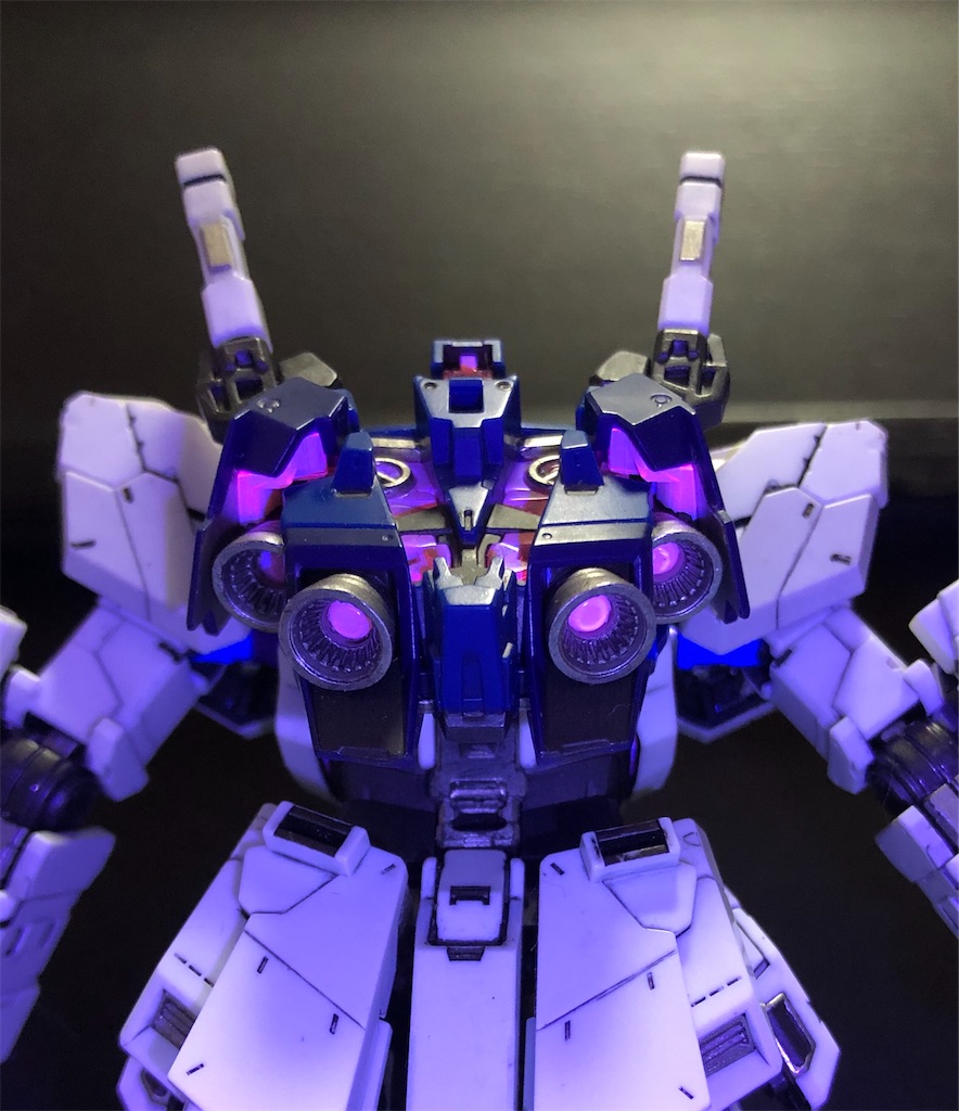 ガンプラ Rgユニコーンガンダム 製作レビュー バックパック製作 たけニャンぶろぐ