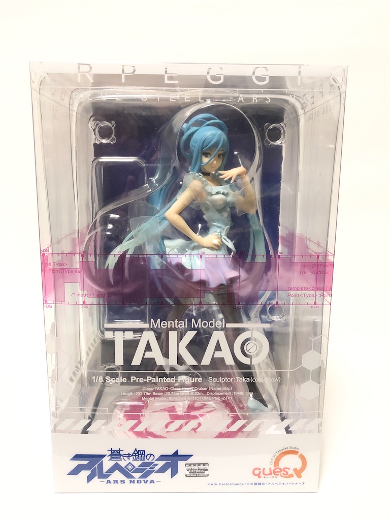タカオ   蒼き鋼のアルペジオ キューズQ 圧倒的透明感に見惚れる!!『蒼き鋼のアルペジオ』タカオが