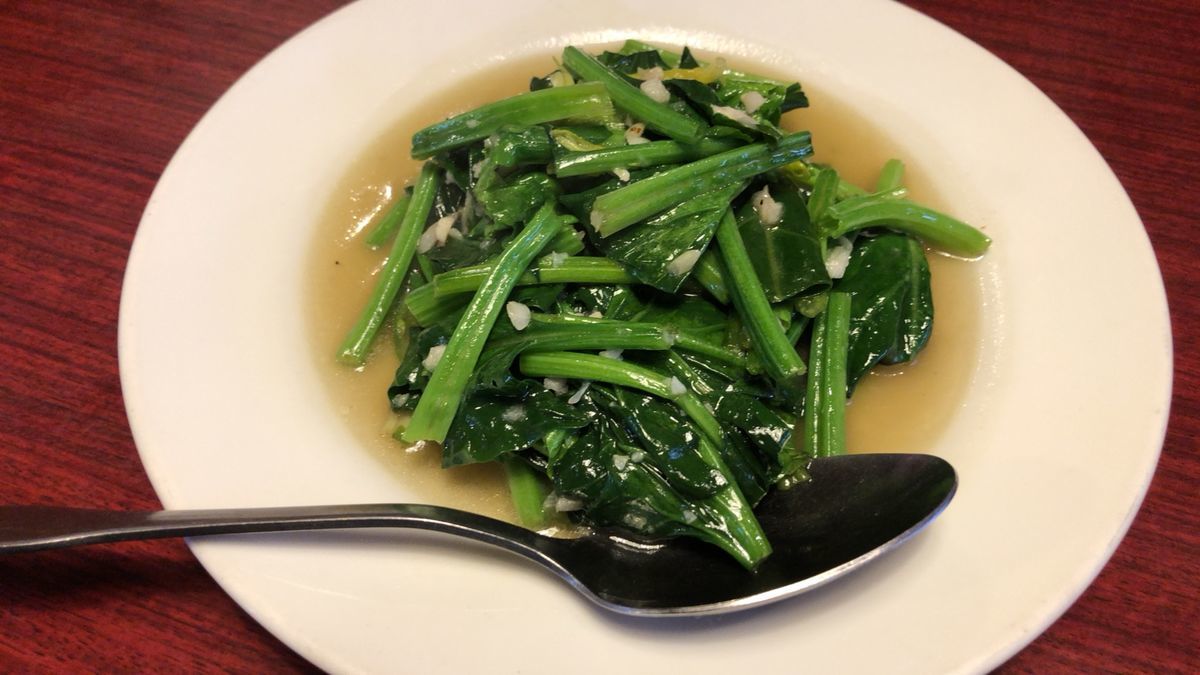青菜炒め