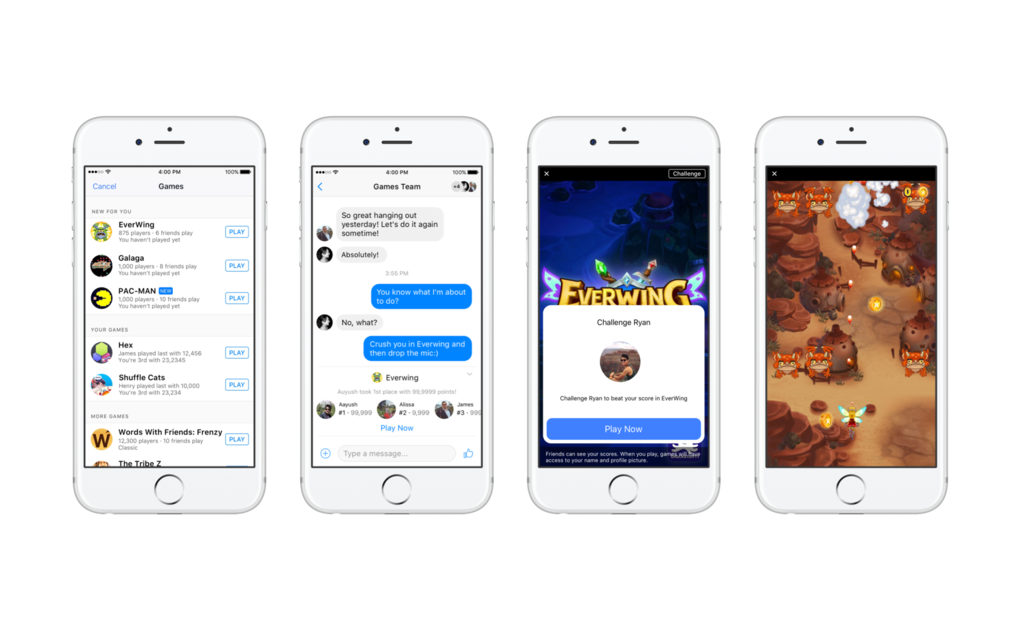 Facebook Messenger Instant Games