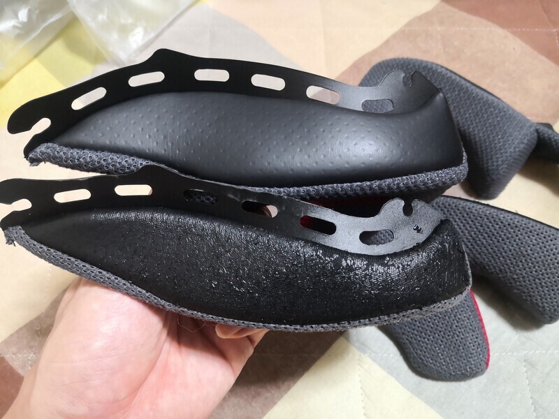 1)SHOEI J-FORCE4 内装セットXLサイズ4512048443009 Webike | SHOEI ショウエイ J-FORCE IV 内装セット【オプション