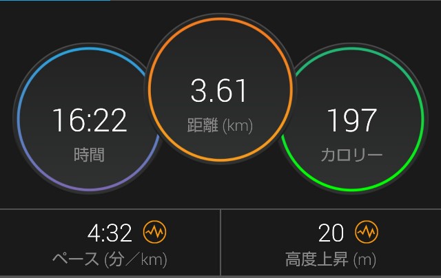 ラン １ｋｍ激走でくしゃみと咳と鼻水がとまんない １ｋｍtt 食べて飲んで走ってこいで