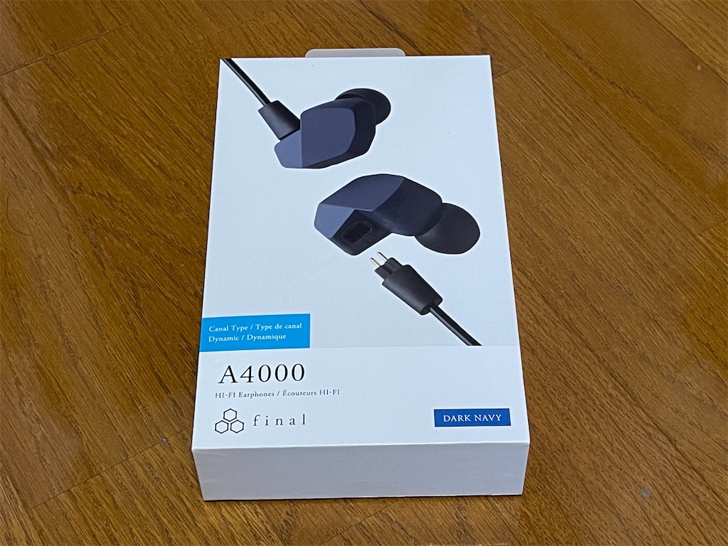 final A4000というイヤホンを買ってみた - たけさんのポタオデとか