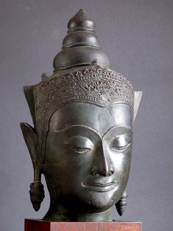 アユタヤ様式の仏頭 - 原健 ブログ