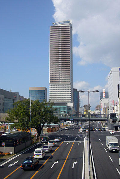 岐阜シティ・タワー43遠景