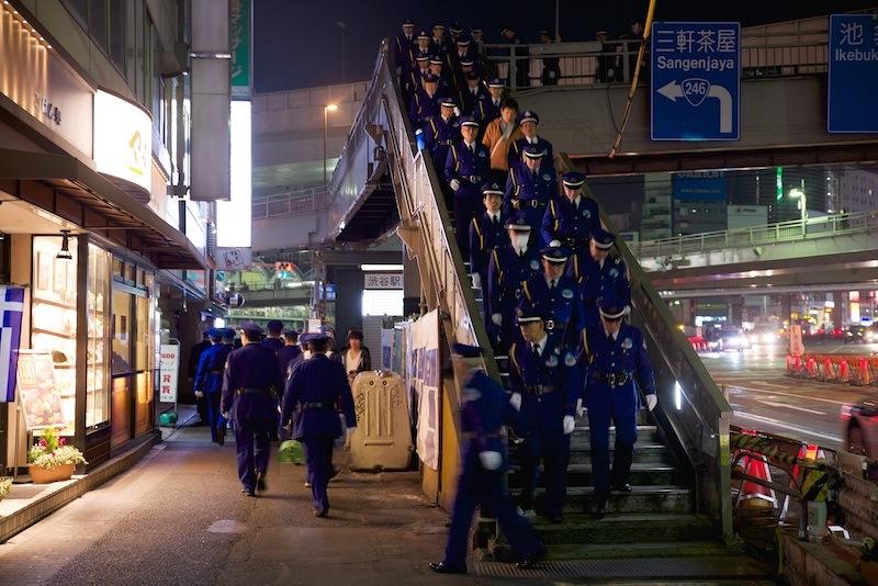 130316 渋谷駅警備のみなさま