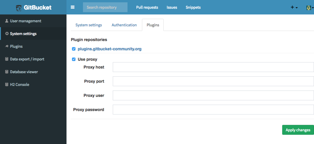 GitBucket 4.28.0をリリースしました - たけぞう瀕死ブログ