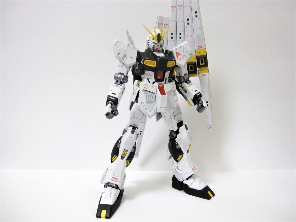 MG νガンダムVer.Ka製作⑥ - ガンプラすごいぜ！