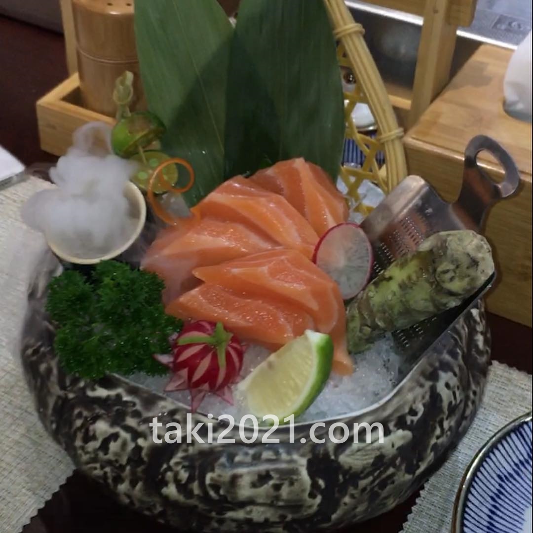 中国で食べた刺身