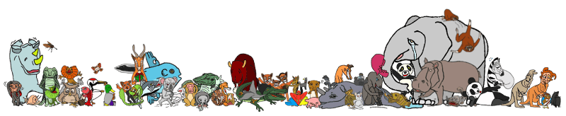 世にゆかいな小ジャレた動物たち