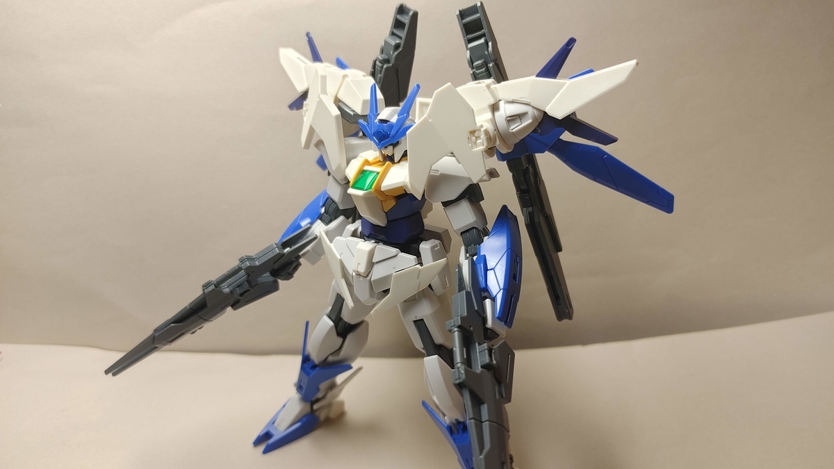 HG ガンプラ ダブルオースカイメビウス 武器・エフェクトパーツ付き