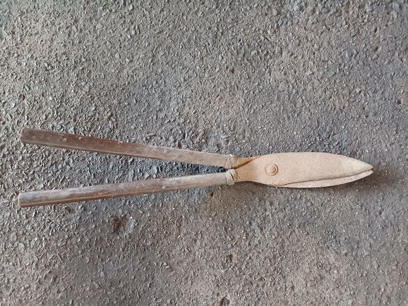 希少 音房屋根屋鋏 茅葺き屋根 新品 アンティーク