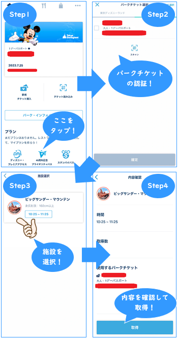 プライオリティパスのアプリでの取得方法についての説明