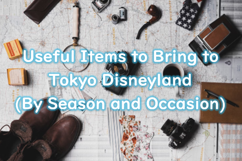 Useful Items to Bring to Tokyo Disneyland (By Season and Occasion)