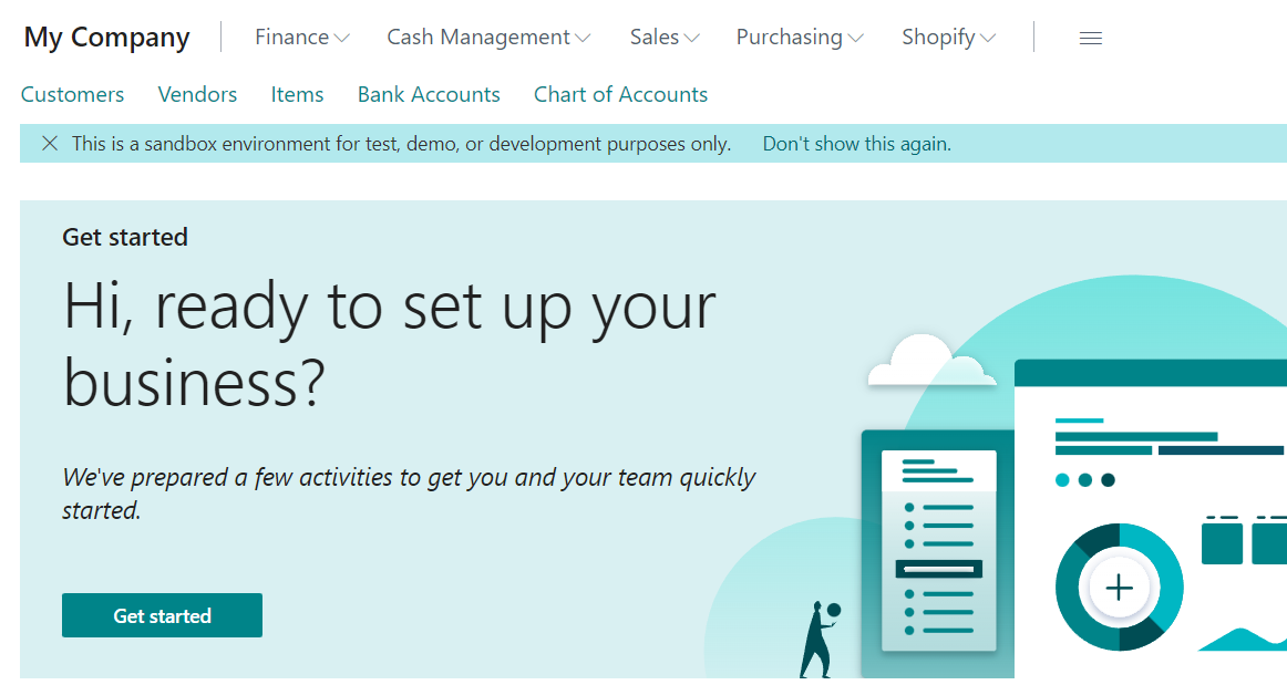 Docker Business Central