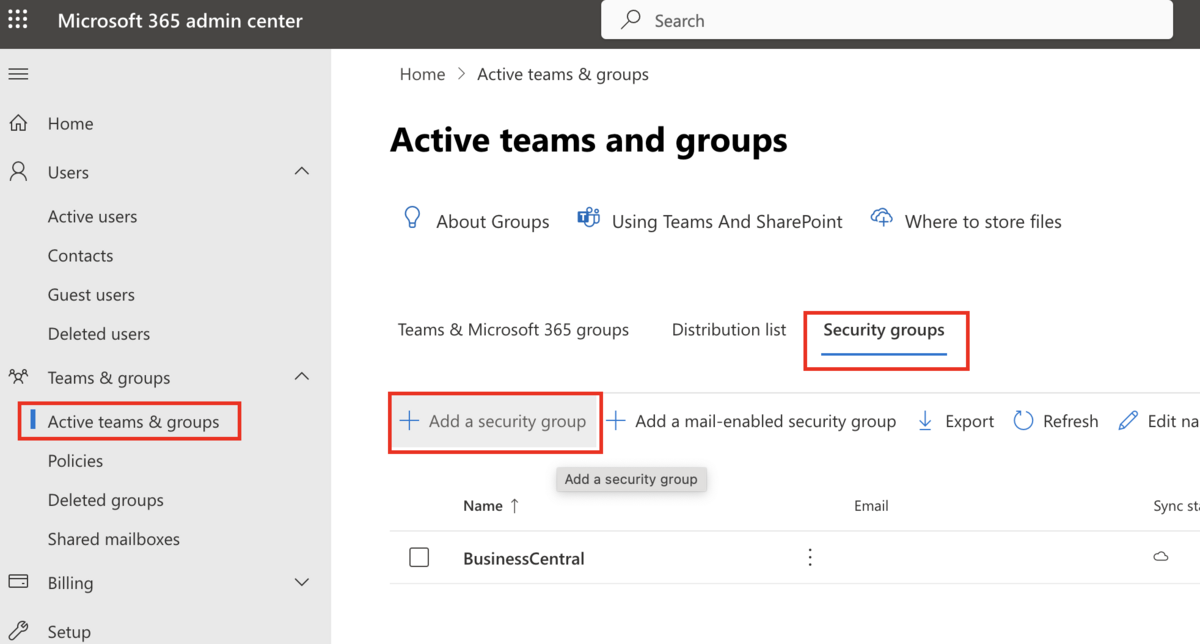 セキュリティグループ追加その1