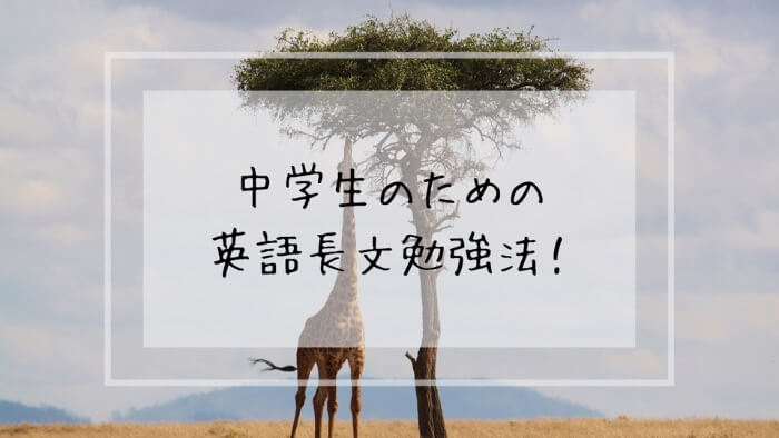 中学生のための英語長文勉強法 早慶附属を目指す高校受験ブログ