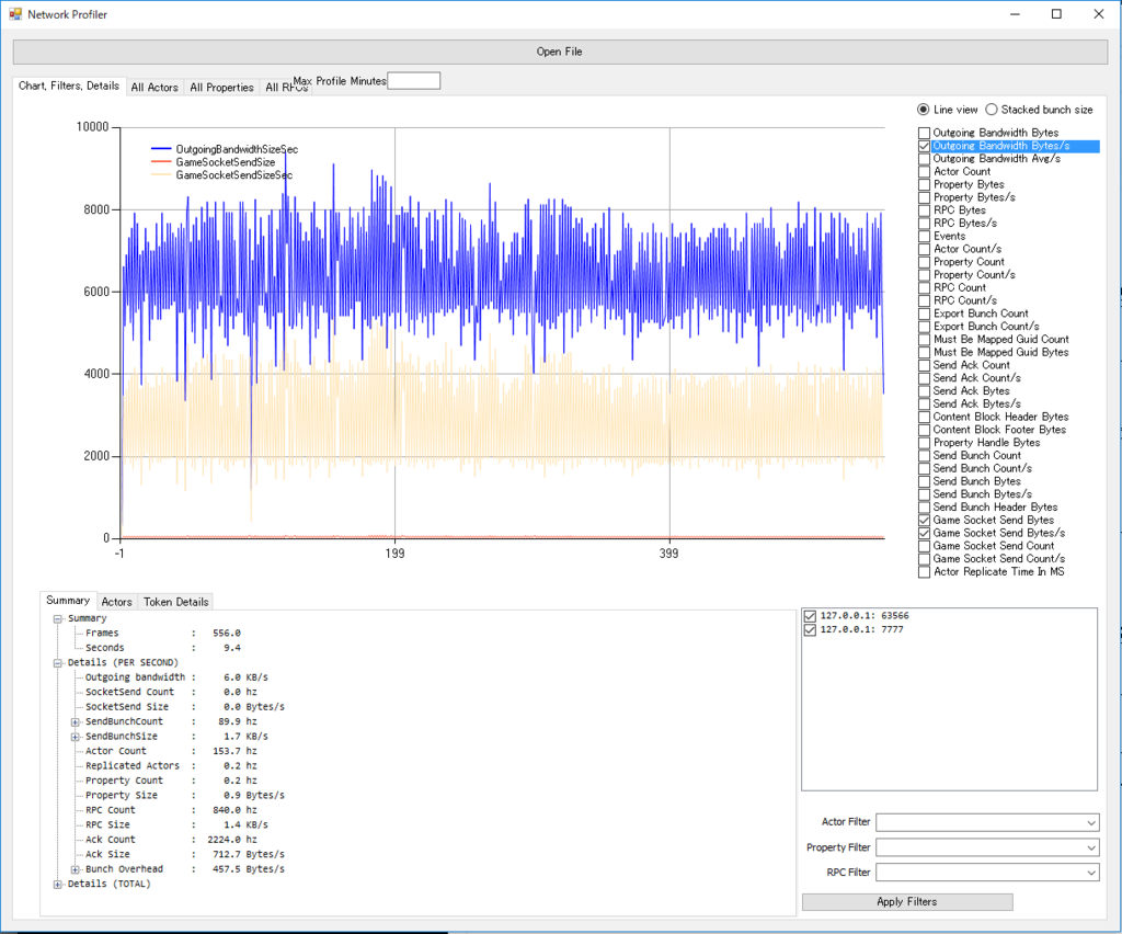 Profilerさわりまで せまい部屋