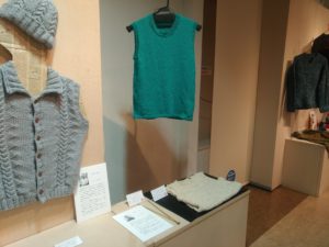 ニット男子部作品展たこぽんコーナー