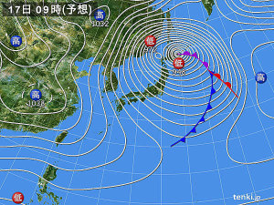 予想天気図