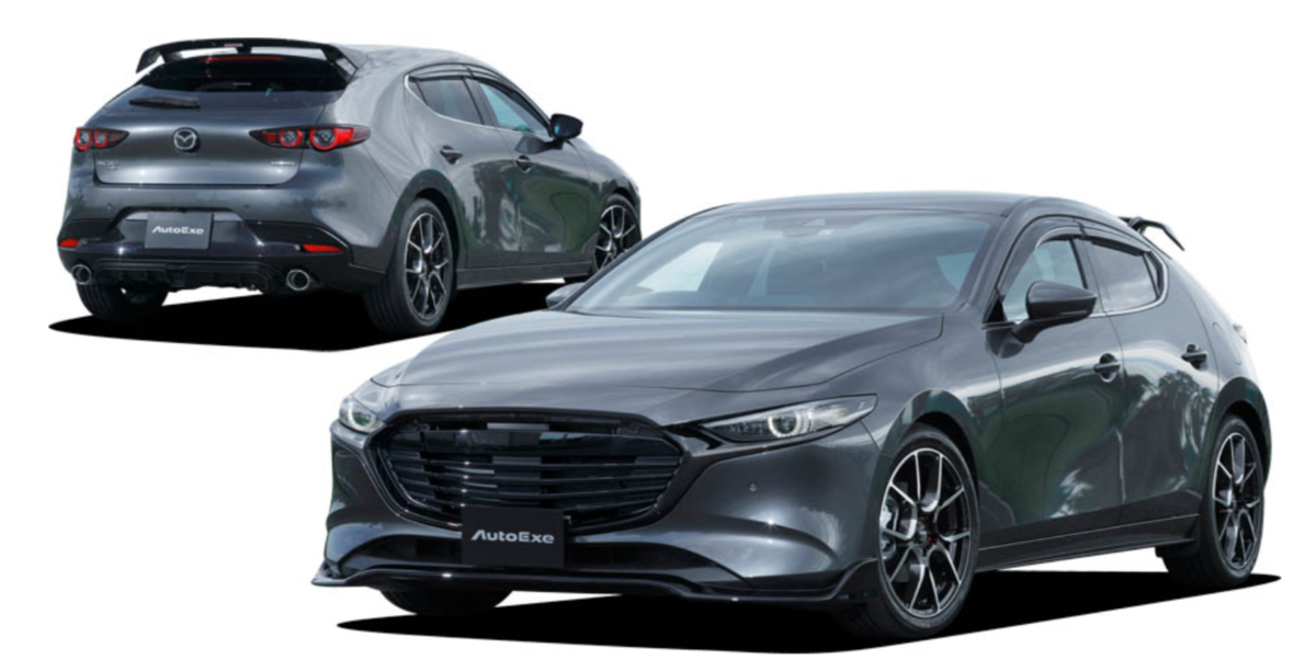 HKS タイランド MAZDA 3 マフラー Hi-Power SPEC-L II：MAZDA 3