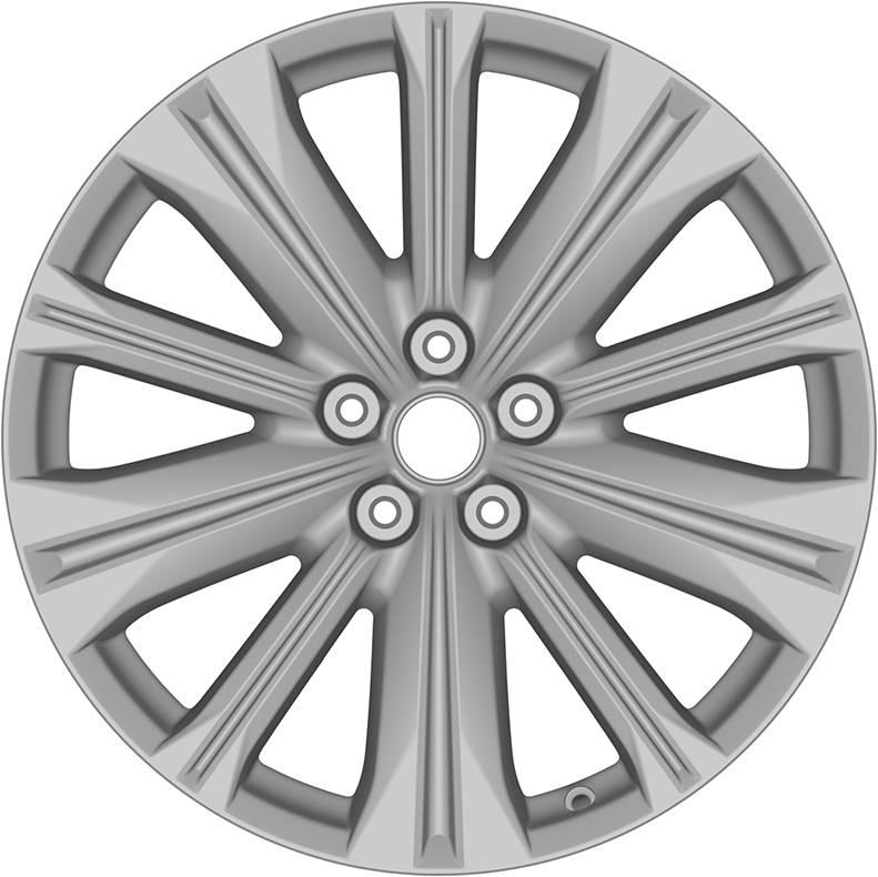 CX-9 2021年モデルの新デザイン純正ホイールの意匠登録が公開されまし