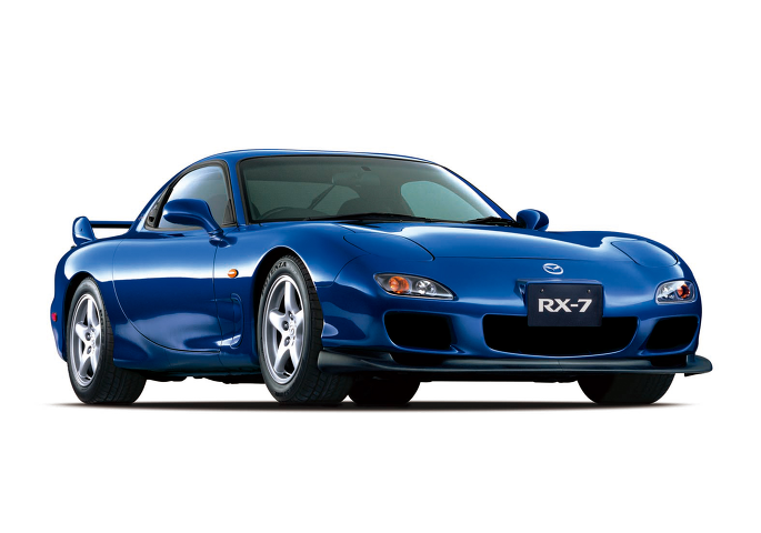 マツダ アンフィニRX-7 標準整備作業時間表 純正 FC FD 1991年 FD型 RX-7に関する様々な資料やデータを収録した単行本「マツダ