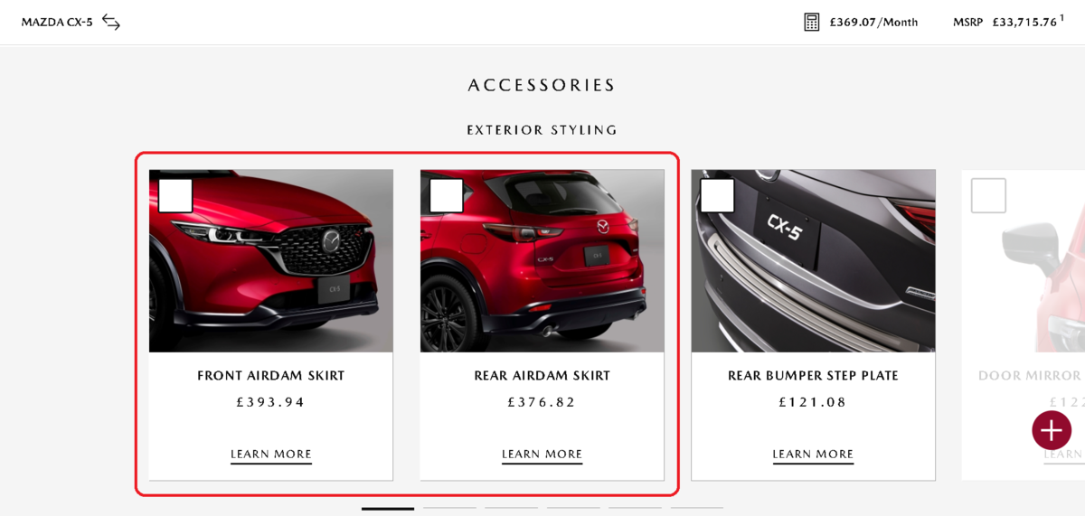 欧州向けcx 5 22年モデル 21年商品改良モデル にオプション設定される純正エアロの画像 日本仕様はどうなる つらつらとmazda