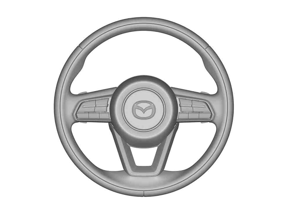 CX-60純正ステアリング」に関するマツダの意匠登録が新たに公開