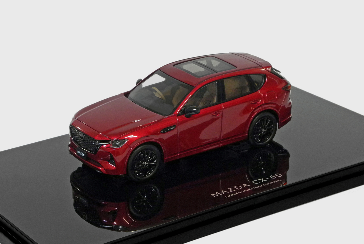 MAZDA COLLECTIONで「CX-60」のモデルカーが12月8日に発売予定
