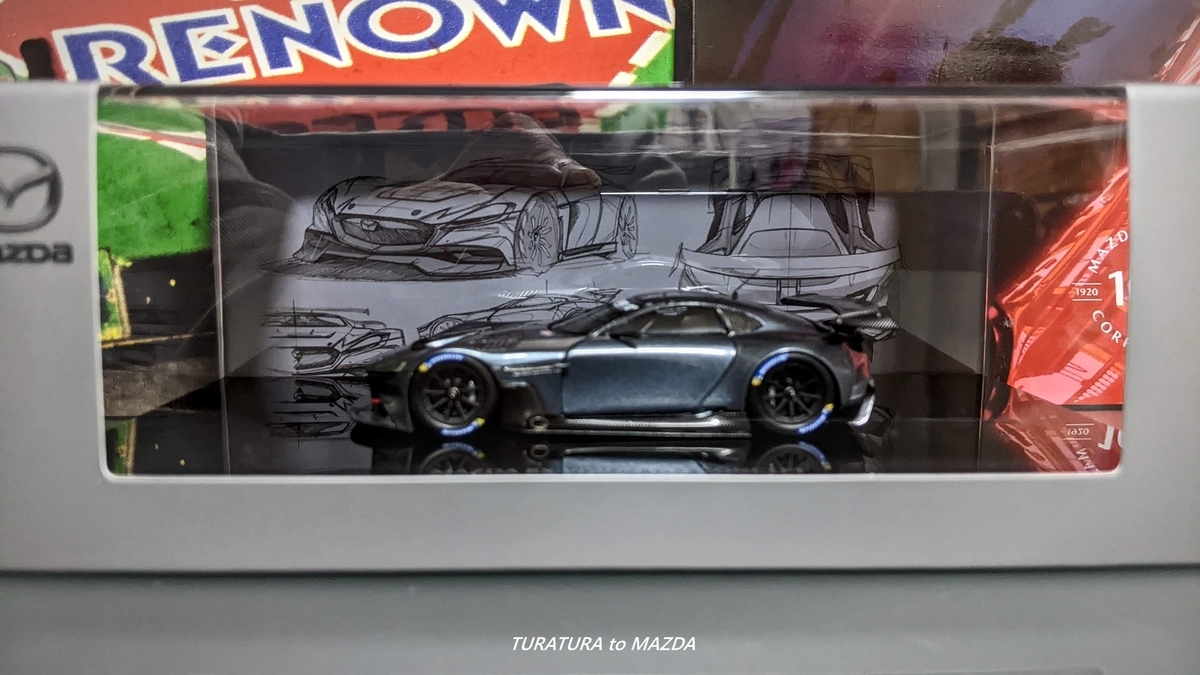 限定品★マツダ RX-VISION GT3 CONCEPT★新品★未開封★グレー MAZDA RX-VISION GT3 CONCEPT Model Car 1/43 Polymetal Gray Metallic