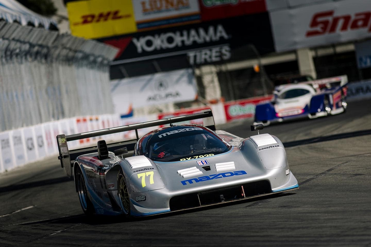 マツダのIMSA専用4ローターレーシングカー「MAZDA RX-792P」が米国で