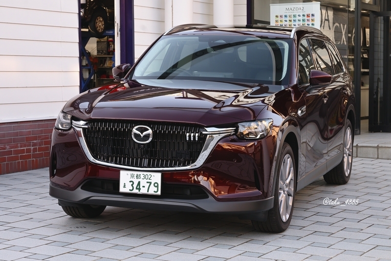 マツダオートザム紫竹さんで「CX-80 XD L Package」を試乗してきました