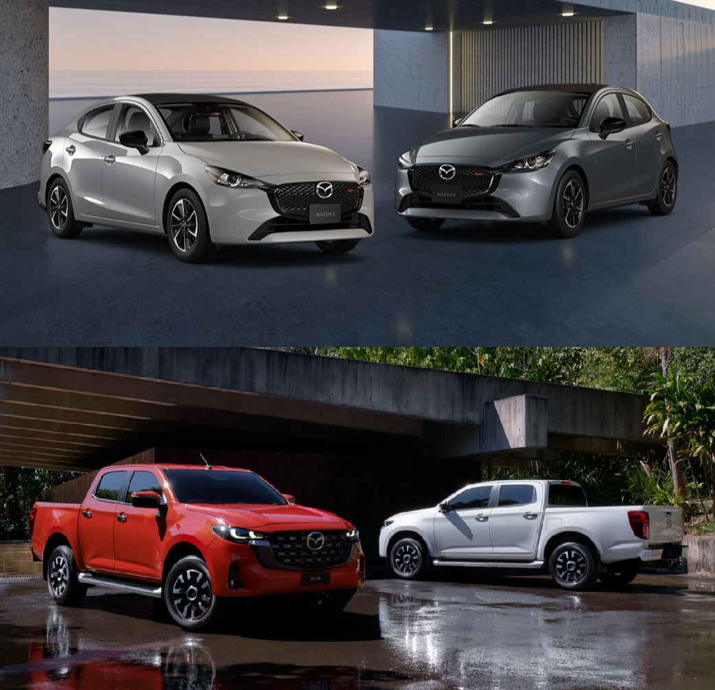 マレーシアマツダの新車ラインナップから「MAZDA2」と「BT-50」が