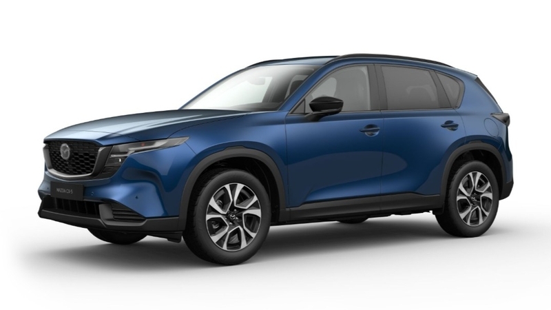 新型 マツダ CX-5 カラーサンプル ディープクリスタルブルーマイカ 1/43 欧州マツダが「ネイビーブルーマイカの新型CX-5」に関する情報を公開