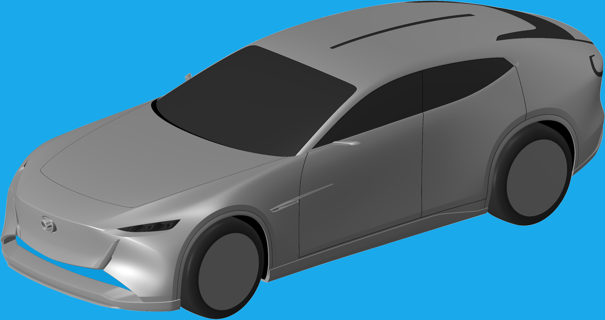 VISION X-COUPE」に関するマツダの意匠登録が欧州で複数公開