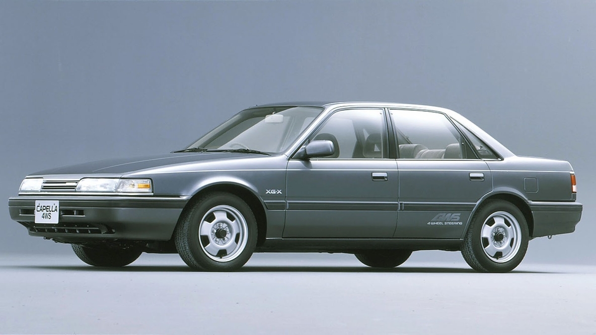 約200㎞しか走行してない「MAZDA 626セダン（4代目カペラ）」が欧州で