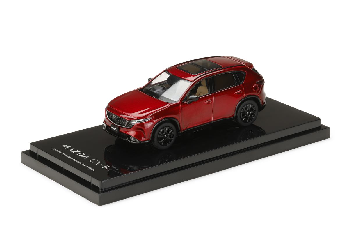 MAZDA COLLECTIONで「新型CX-5 モデルカー（1/43・1/64スケール）」が6