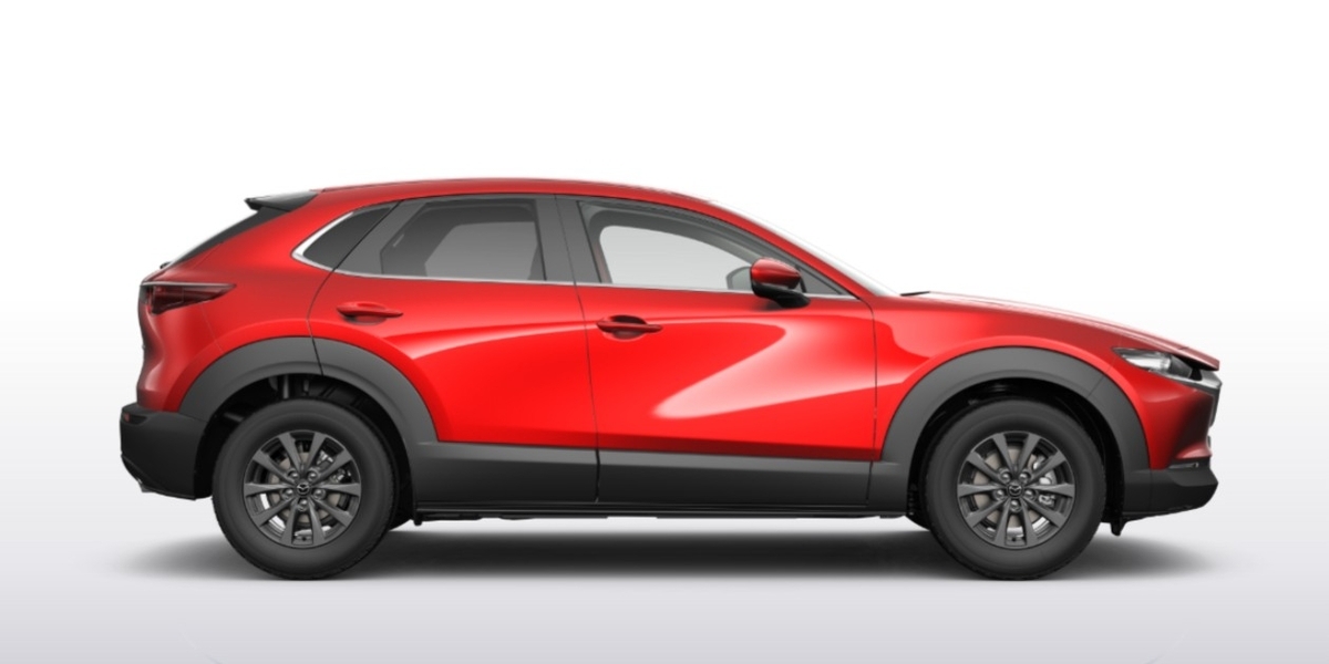 CX-30 日本仕様」もALH未装着車のヘッドライト内部がブラックに変更