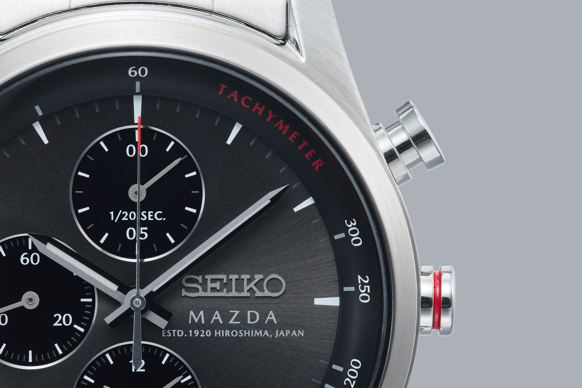 MAZDA COLLECTIONの新グッズ「MAZDA×SEIKO クロノグラフウオッチ」が
