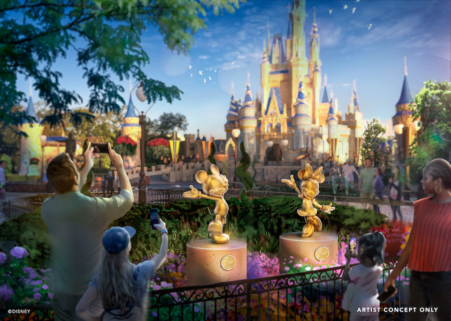 WDW ウォルトディズニーワールド 50周年 キャスト ネームタグ