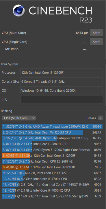 tokki ゲーミングPC（Core i3 12100F/RTX3060） intel CORE i3-12100F×RTX3060 ベンチマーク検証 - ゲーミングPC