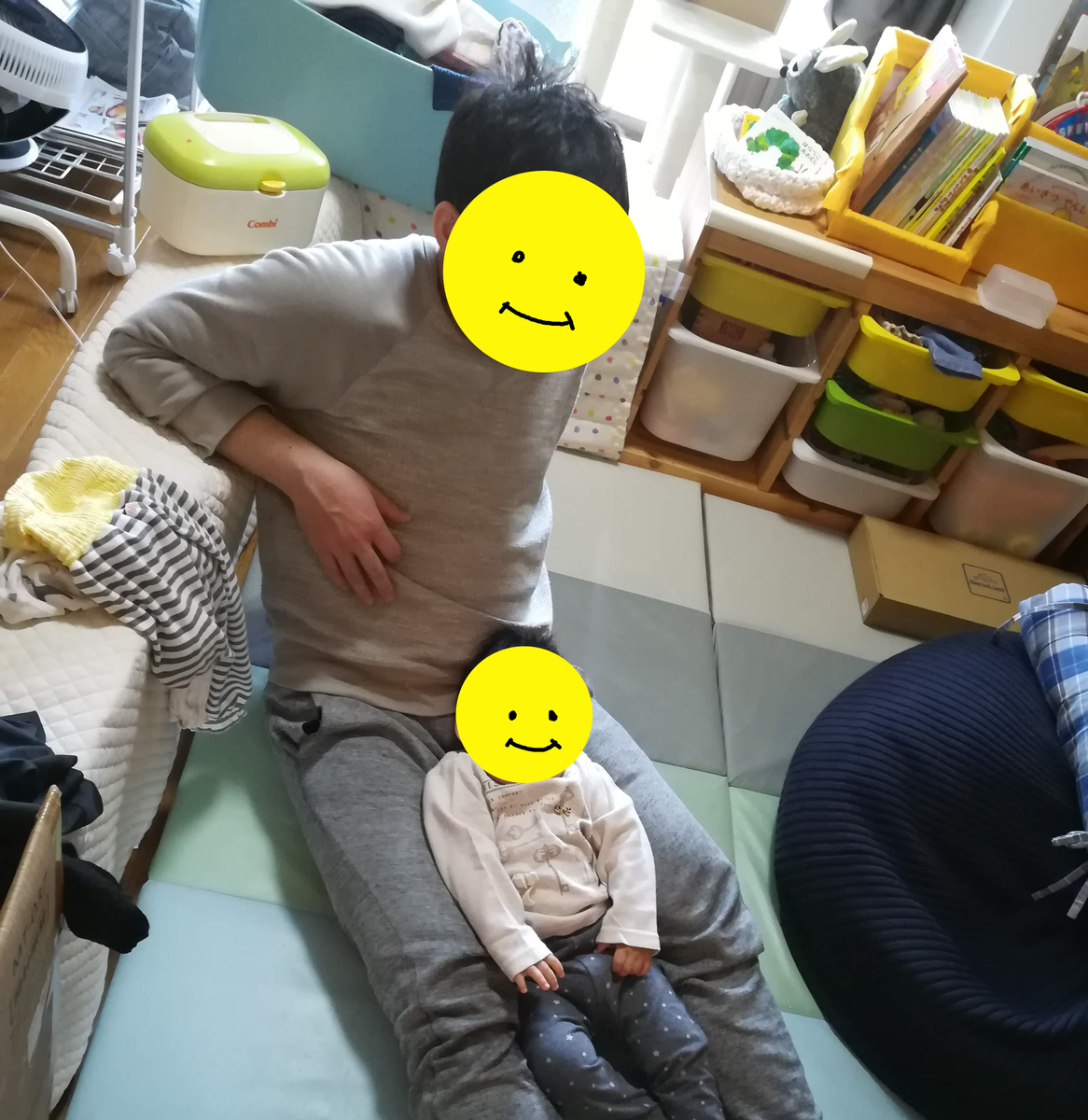 牛乳パックでベビーゲート 完成 手作り好き の子育て