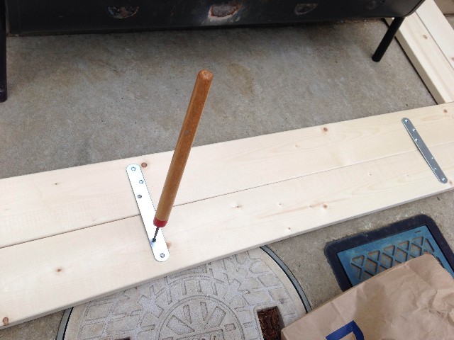 qコンロに合わせて自作囲炉裏テーブル Amity Rrでgo Takutakukun S Blog