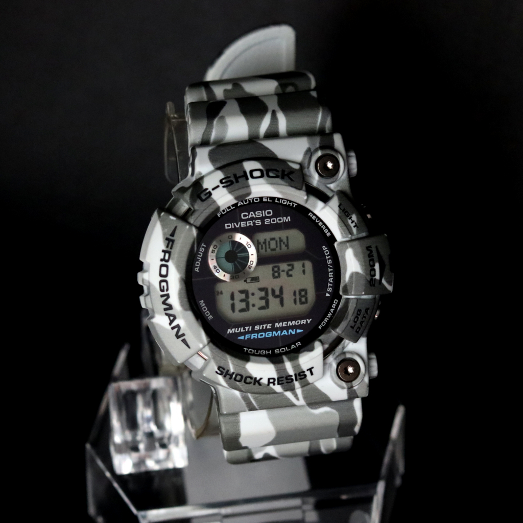 G-SHOCK カシオ フロッグマン GW-200CF-7JF 【ジャンク扱い】 激レア CASIO(カシオ)ブラジリアン フロッグマン GW-200CF-7JF極