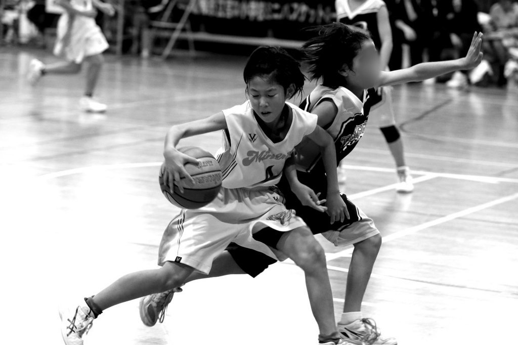 EOS 80D+50-100mm F1.8で撮影したミニバスケットボール写真Basketball Photo