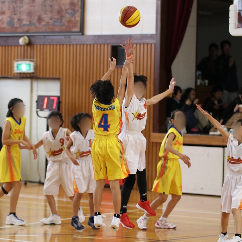 EOS 80D+50-100mm F1.8で撮影したミニバスケットボール写真Basketball Photo