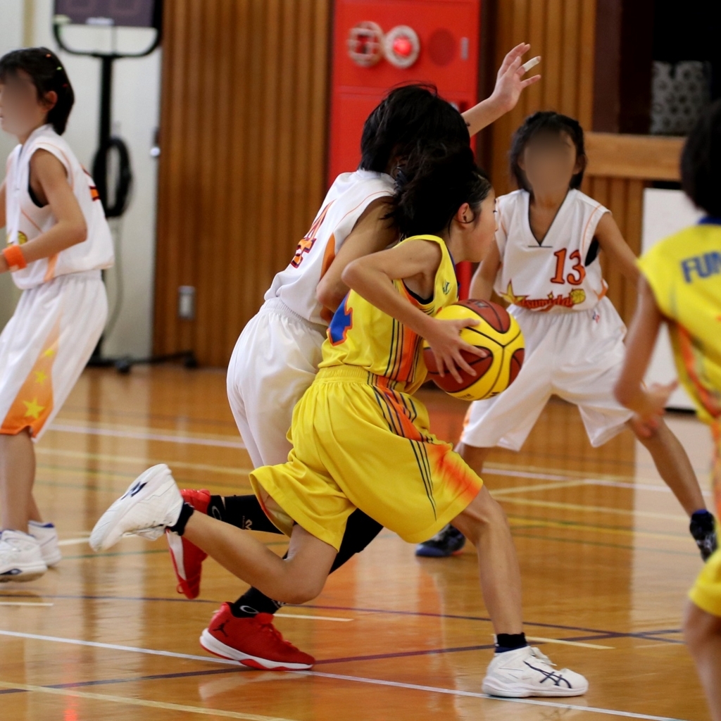 EOS 80D+50-100mm F1.8で撮影したミニバスケットボール写真Basketball Photo