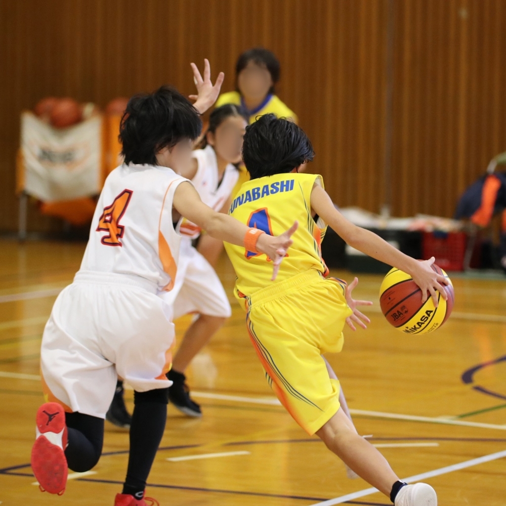 EOS 80D+50-100mm F1.8で撮影したミニバスケットボール写真Basketball Photo