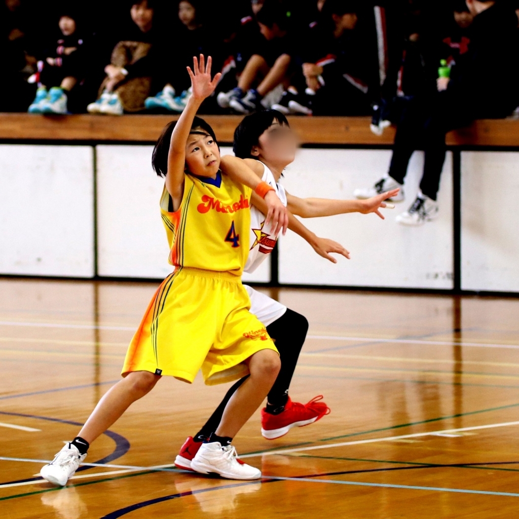 EOS 80D+50-100mm F1.8で撮影したミニバスケットボール写真Basketball Photo